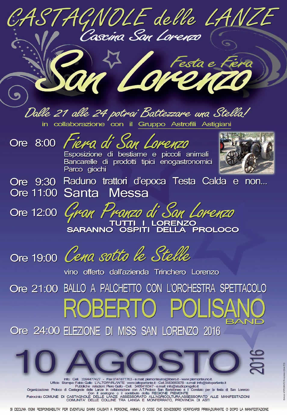 San Lorenzo 2016.