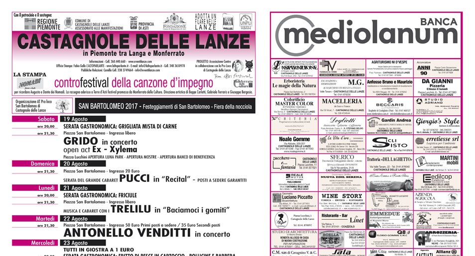 La Gazzetta del Festival Contro.